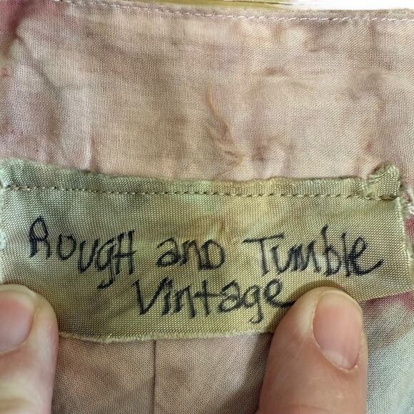 Tie Dye Skirt A-line Rough And Tumble Vintage 8 Whimsical Festival Granola Girl - Picture 3 of 5